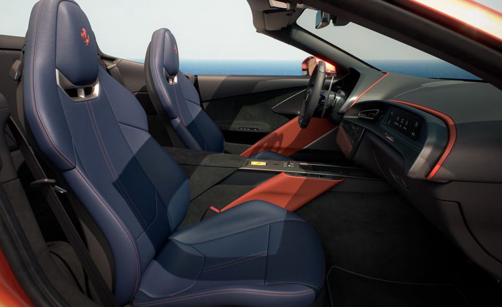 2027 ferrari amalfi spider interior