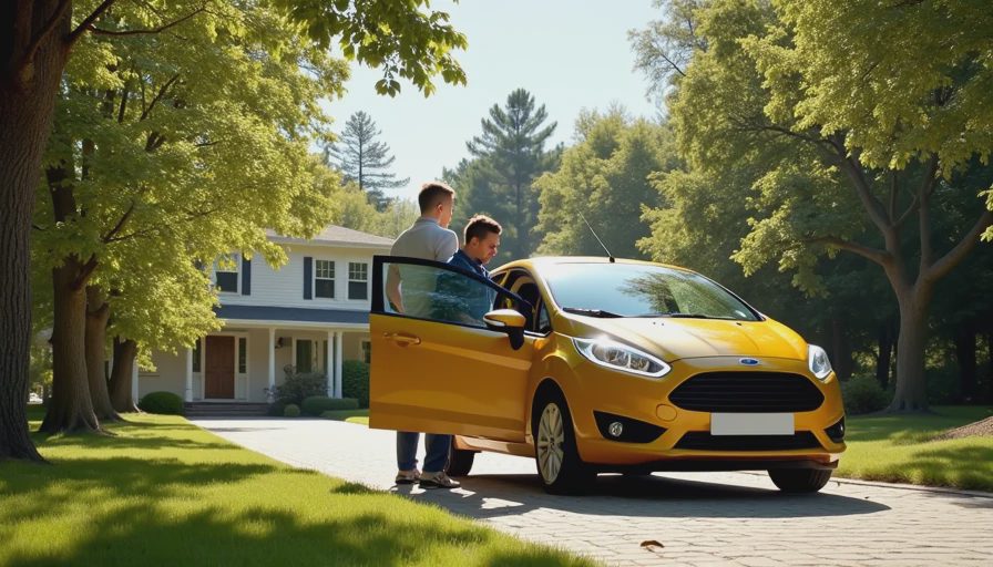 Visual context for car ford fiesta st