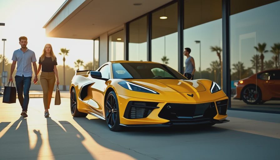 Visual context for 2026 corvette