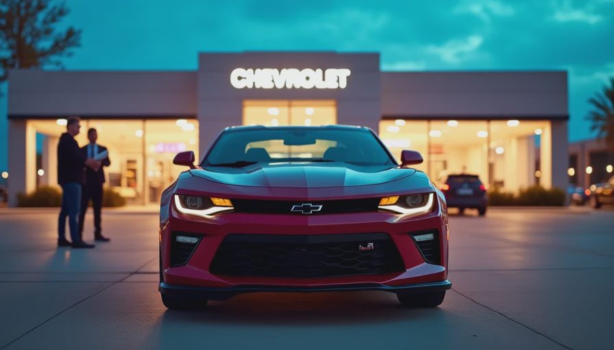 Visual context for chevrolet camaro