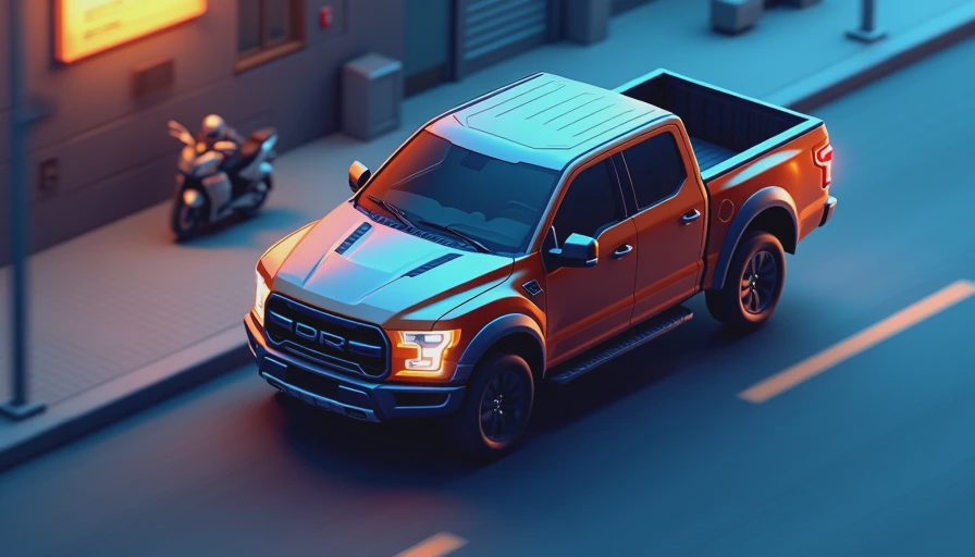 Visual context for toyota tacoma