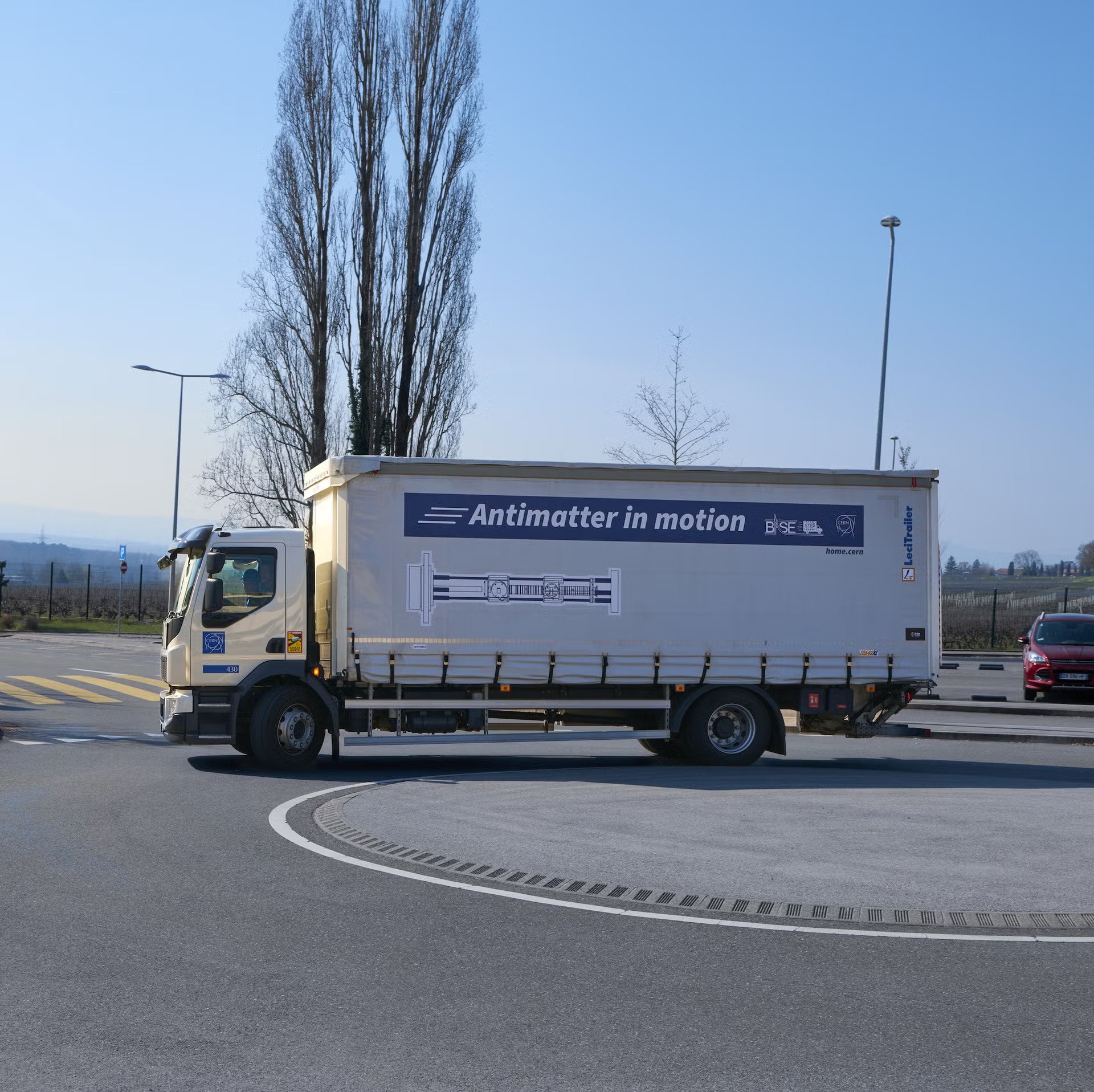 cern antimatter transport lead image