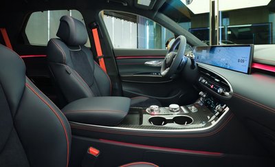 2027 Genesis GV70 Prestige Graphite Goes Dark with Blacked-Out Styling Touches