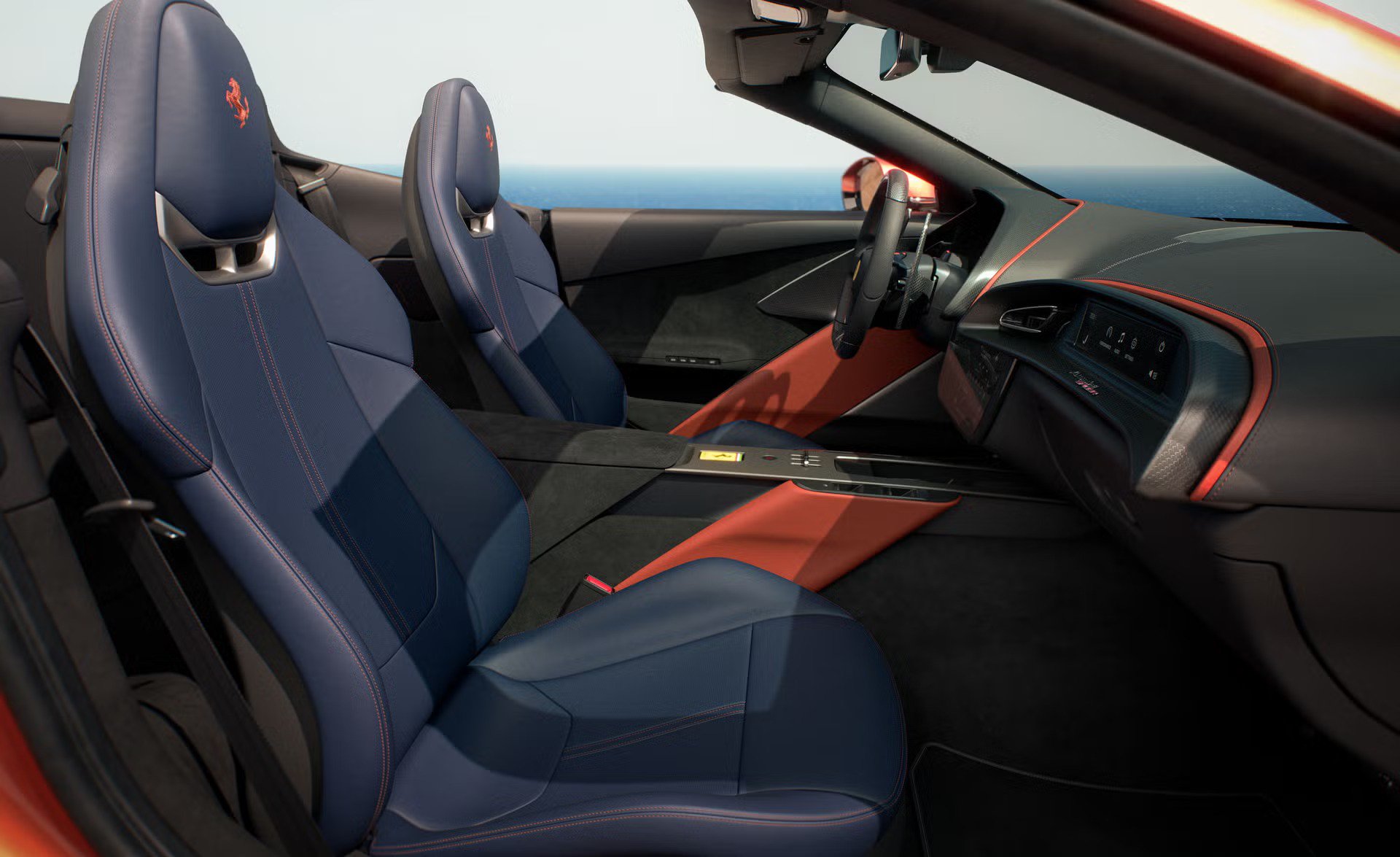 2027 ferrari amalfi spider interior
