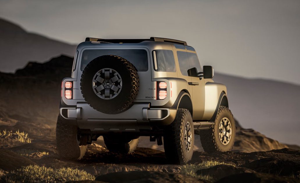 The Hyundai Boulder Concept Channels the Ford Bronco and Will Lead to a Production Truck